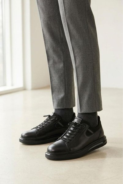 PİSAGOR Ps-2169 Men's Genuine Leather Casual Shoes
