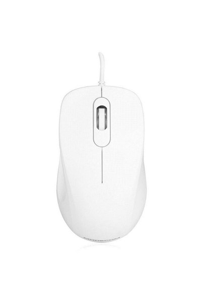 Modecom Mouse optic, USB, 1000 dpi, alb