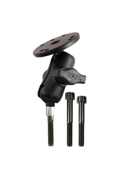 ram mounts Ενσωματωμένη μνήμη ®   Βάση τιμονιού με βίδες M8 και στρογγυλή πλά...