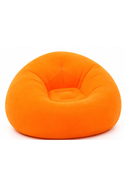 BASHAR Fotoliu gonflabil confortabil 110 × 110 × 85 cm Ideal pentru relaxare