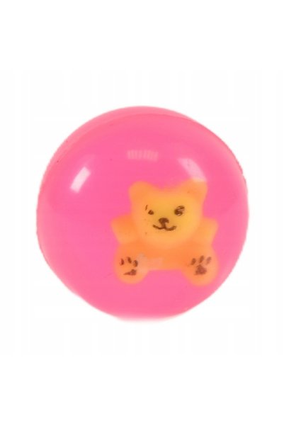 Midex Minge de cauciuc cu figurine animale 32mm, minge săritoare, pungă cu 10...