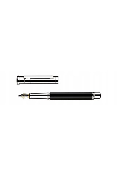 Otto Hutt Pix negru cu finisaj platinat, design 04