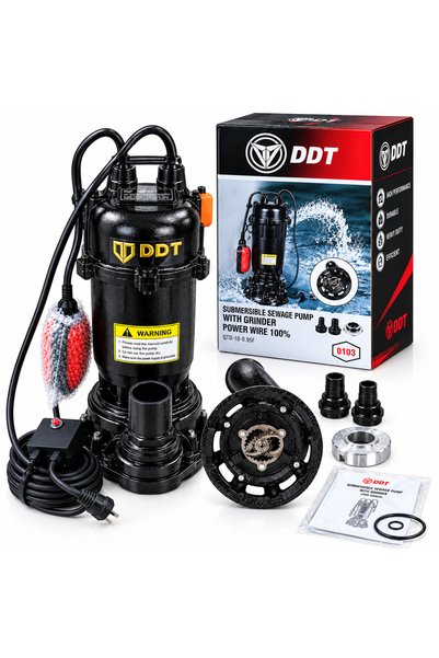 DDT Pompă submersibilă pentru ape murdare cu dublu rotor din oțel inoxidabil ...