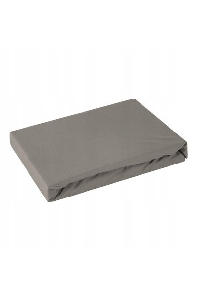 Eurofirany Cearșaf cu elastic JERSEY3 180 X 200 X 30 CM GRI DESCHIS