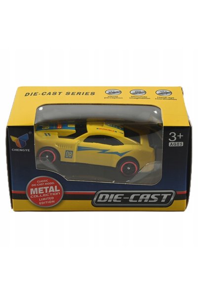Midex SET RESORAKÓS MAȘINI SPORT AUTO MAȘINI COLORATE 24 BUCĂȚI