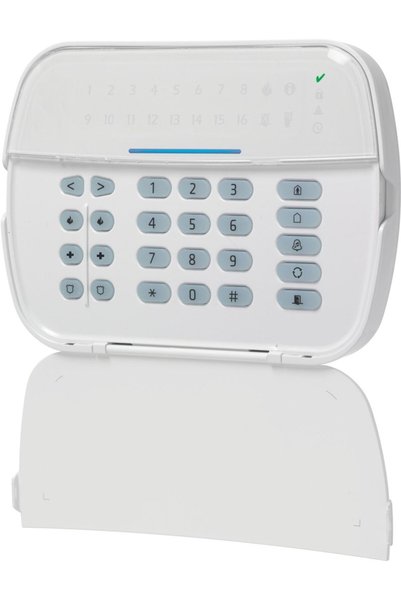 DSC Tastatură LED 16Z cu alimentare directă HS2LEDE1 F1-F5 pentru centrală HS2x8