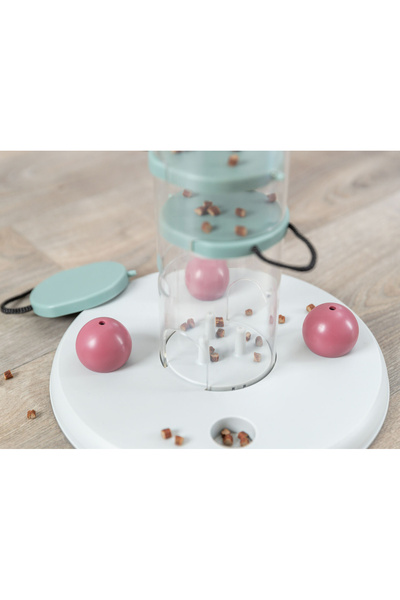 petbutik35 لعبة الأنشطة والذكاء للقطط من جامبلينج تاور 25 × 27 سم