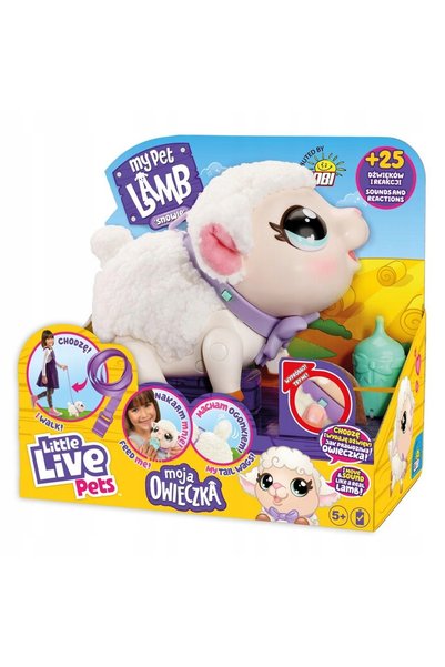 LITTLE LIVE PETS LITTLE PETS Mascotă interactivă cu sunete MIEL 5+
