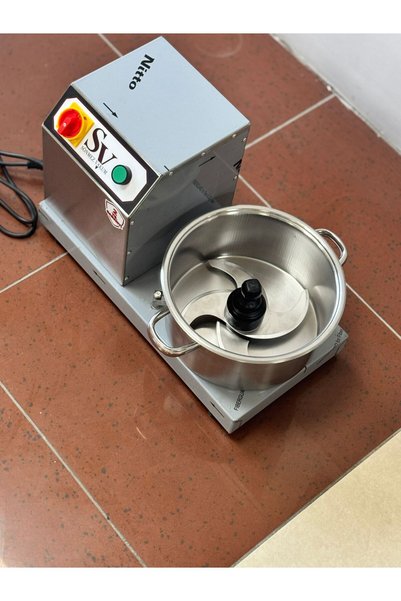 SÖNMEZ ENDÜSTRİYEL Sönmez 4 Bıçaklı Soğan Doğrama Makinesi 7 Litre Paslanmaz