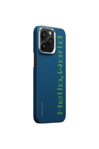 PITAKA Husa iPhone 16 Pro Max MagEZ Tacticle Woven MagSafe Hello World