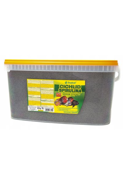 Tropical Cichlid Spirulina M 1l găleată 10l/3,6kg