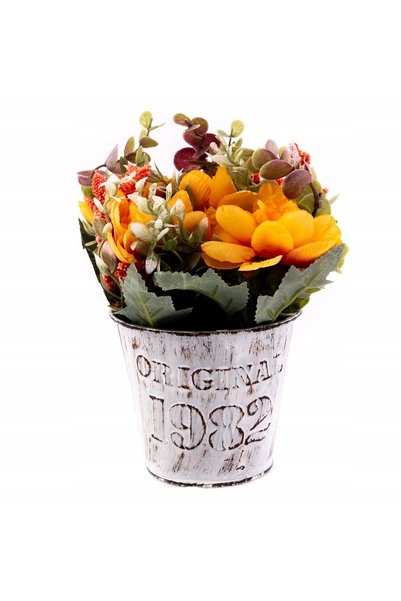 Midex FLOARE DECORATIVĂ ARTIFICIALĂ ÎN Ghiveci DECOR ACASĂ DIFERITE CULORI PA...