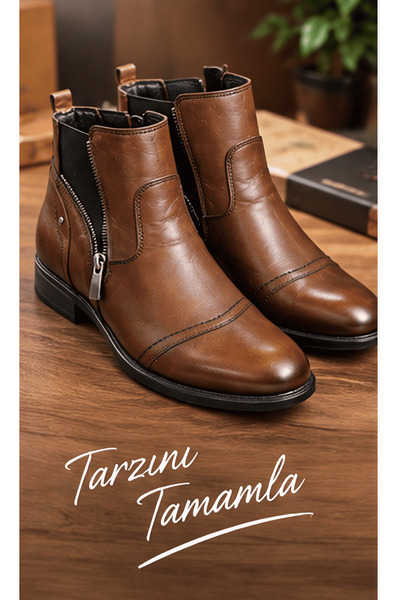 YILDIZ Anatomical Genuine Leather First Class Men's Boots
