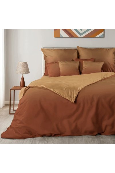 NO BRAND Set lenjerie de pat din satin NADIA 160 X 200 CM ROȘU