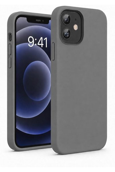 Generic iPhone 12 Case Silicone, Soft Touch Protective Phone Cover with Soft ...