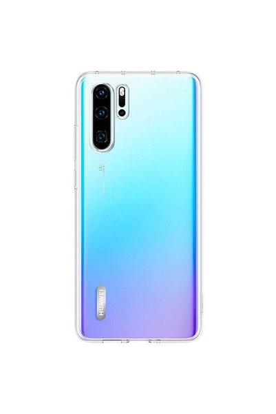 FONIX Прозрачен калъф, съвместим с Huawei P30 Pro, тънък, противоплъзгащ, мин...