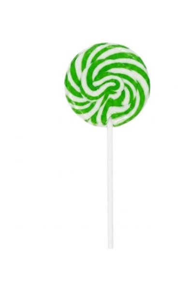 Bee Candy Green Swirl Lollipop 40g