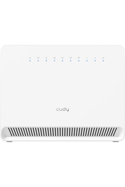 cudy Router N300, Wi-Fi, 4G LTE Cat4, Alb, LT400V