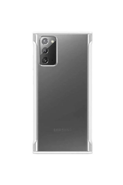 Samsung Carcasa Protective Cover pentru Galaxy Note 20, EF-GN980CWEGEU, alb