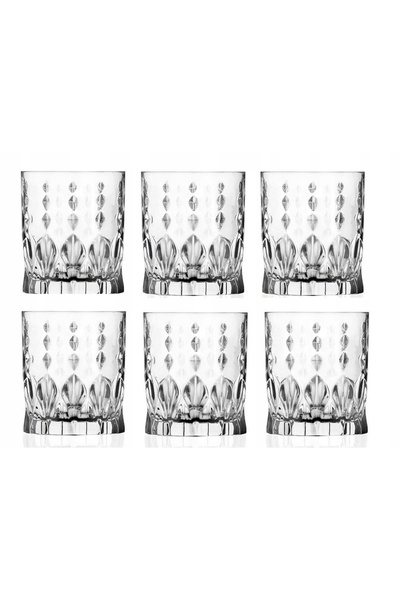 Bohemia Set de pahare pentru whisky din sticlă de cristal