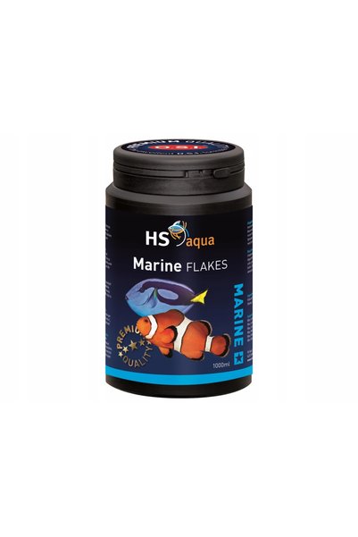 HS Aqua by O.S.I. HS aqua Marine Flakes hrană pentru pești marini spirulină ș...