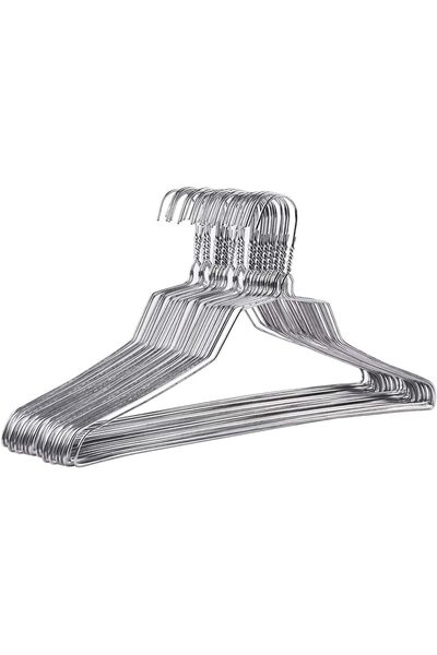 Other Clothes hanger, one size [20 pieces, metallic silver color]