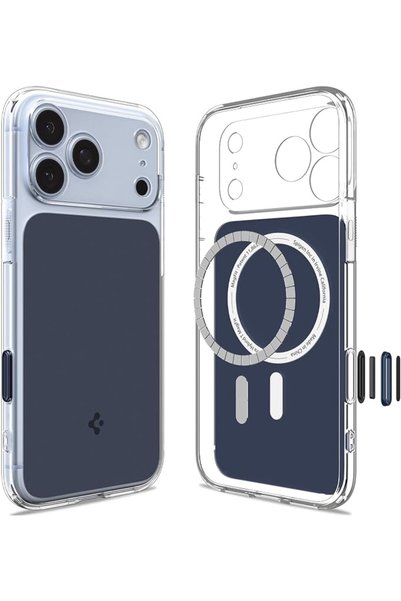 Spigen Caseology غطاء سبيجن ألترا هايبرد تي ماجفيت لهاتف آيفون 18 برو / 17 بر...