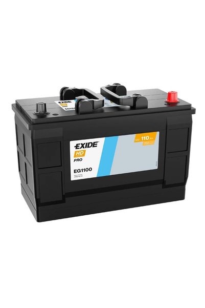 EXIDE HD PRO EG1100 12V 110Ah 750A (EN) Μπαταρία