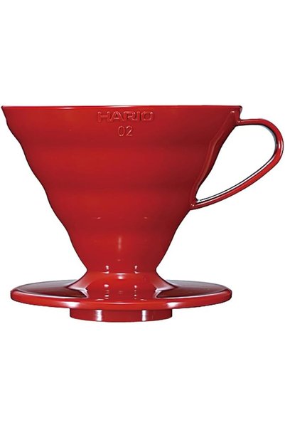 Hariom Yoga Merkezi Hario V60 Plastic Coffee Dripper, Size 01, White
