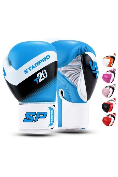 Generic Brand Starpro Kids T-20 Boxing Gloves | Blue Pink And White | For You...