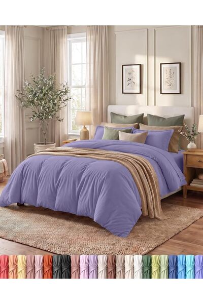 Utopia Bedding Duvet Cover Queen Size Set - 1 Duvet Cover with 2 Pillow Shams...