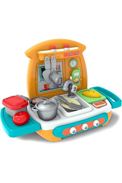 Chicos EducaChicos - My First Children's Kitchen | Includes 15 Accessories su...