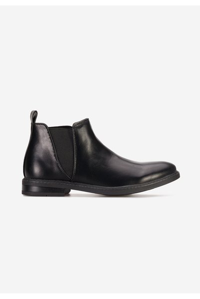 B T Shoes Ghete barbati Galven negre