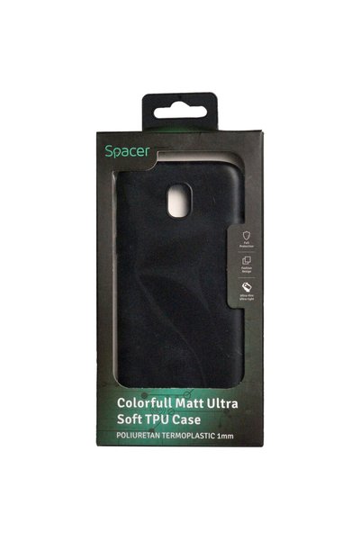 SPACE&R Hua Spacer ColorFull Matt Ultra pentru Samsung Galaxy J5 (2017), Negru