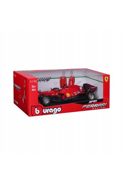 BBURAGO BOLID F1 Ferrari SF21 Leclerc 1:18 16809