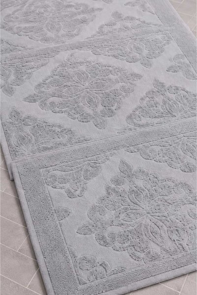 Mela Home 3'lü Ayak Havlusu-Ayak Paspası 50*70 cm 3 Adet - Banyo - Misafir -Çeyizlik %100 Cotton