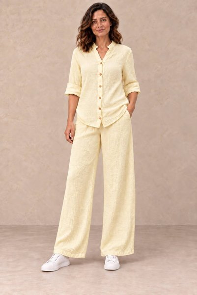 Efesan Muslin Shirt Set