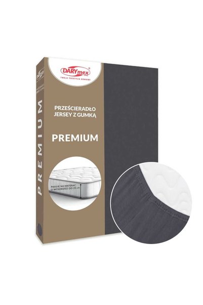 Darymex Cearceaf de pat jersey cu guma, 130/140x200cm, 100% bumbac, 170g/m2, ...