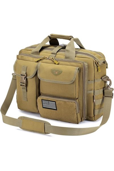 GENERAL Stypos Tactical Messenger Bag, Tactical Briefcase for Man Military La...