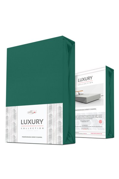 Darymex Cearceaf cu elastic jerseu, Darymex, 90x200 cm, Verde
