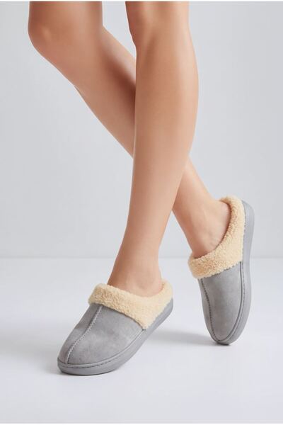 Akınal Bella Woolen Women's Comfortable Home Slippers