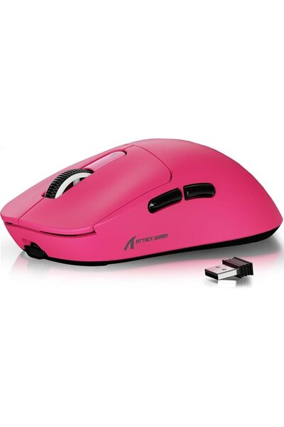 SiLabor X Attack Shark ماوس ATTACK SHARK X3 فائق الخفة بوزن 49 غرامًا، مزود ب...