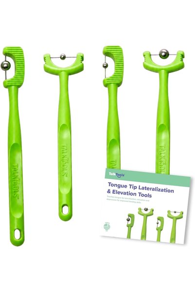 TalkTools Tongue Tip Lateralization and Elevation Tools | Therapeutic Tool Se...