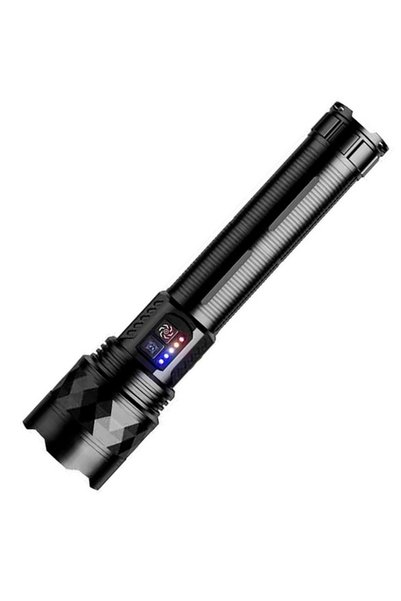 MİKİ Lanterna profesională YEMAO YM G641 TG cu putere de 60W, cu zoom și powe...