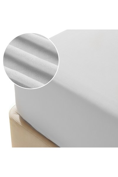 Nitki Cearceaf polar cu elastic Spod Igly i Nitki, 180x200cm, 100% microfibra...