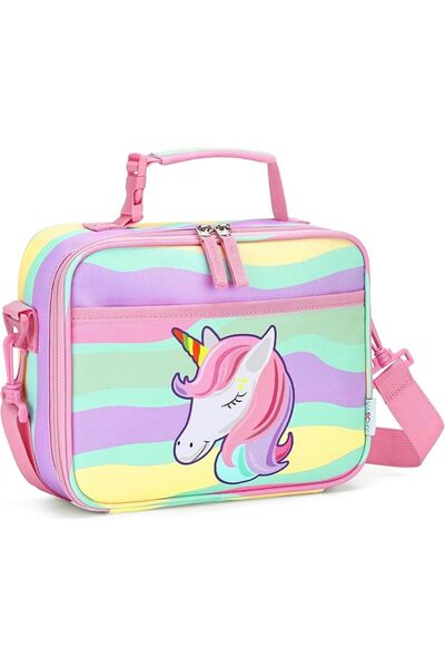 VASCHY Lunch Box Bag for Kids, Reusable Insulated Lunch Box Containers Cooler...