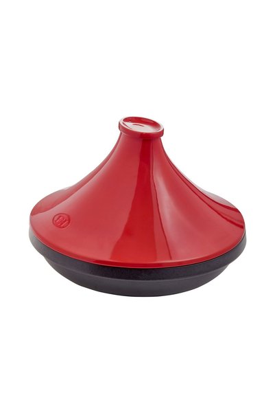 Emile Henry Tajine, ceramic, 33.5 cm / 4.2 L, Burgundy, "Delight" -