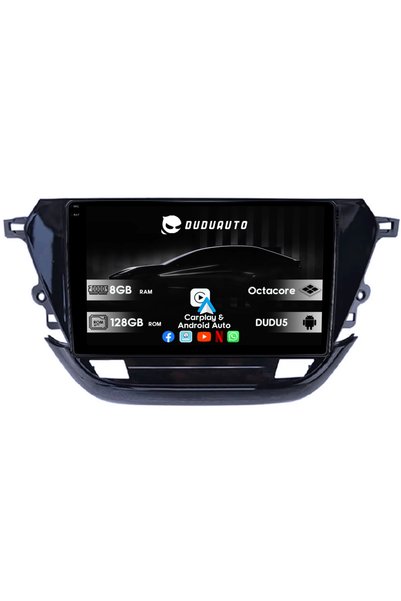 DUDU Συσκευή πλοήγησης Opel Corsa F 2019+, DUDU3, 4GB RAM 64GB ROM, Octacore,...
