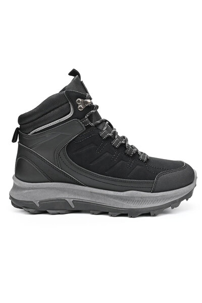 OEM Men's boots, with fur lining, GB1003, Black