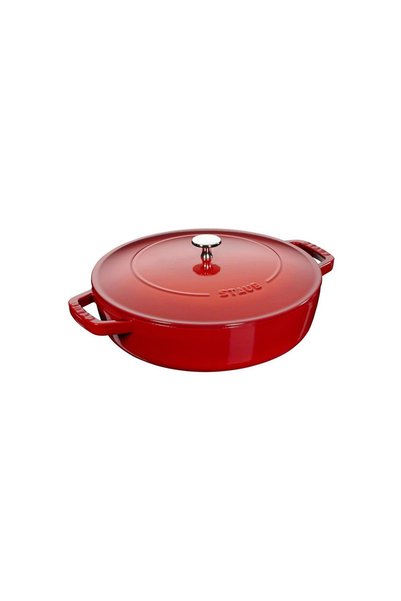 STAUB Chistera cooking dish, cast iron, 24 cm, Cherry -